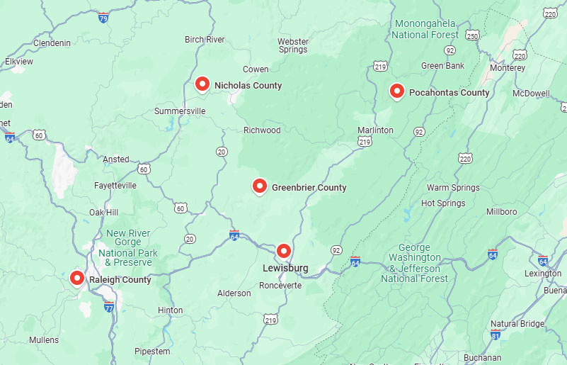 Service Area Map